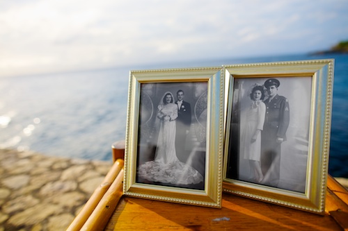 Framed Wedding Photos of Grandparents