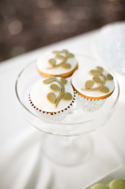 Green Retro Dessert Table