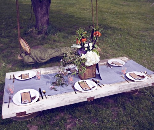 Rustic Wedding Tabletop