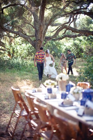 Rustic Woodsy Outdoor Camping Wedding Ideas-08
