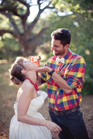 Rustic Woodsy Outdoor Camping Wedding Ideas-13