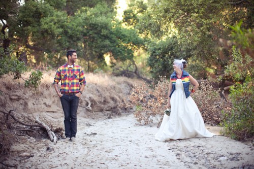 Rustic Woodsy Outdoor Camping Wedding Ideas-17