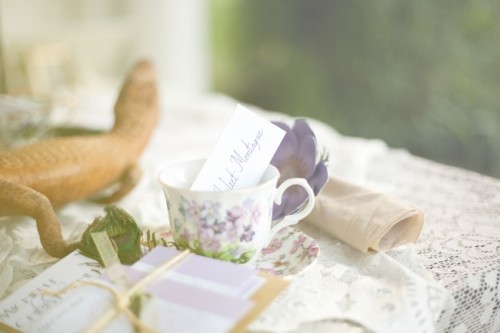 Teacup Place Setting