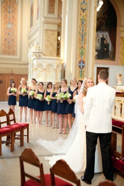 bridesmaids catholic wedding