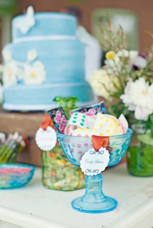 Colorful Candy Buffet