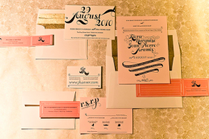 Gold-Pink-Letterpress-Wedding-Invitations-Full-Suite