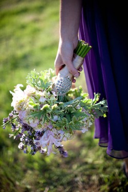 Lavender and Green Bouquet