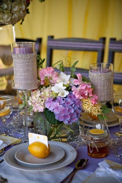 Lemon and Lavender Wedding Ideas