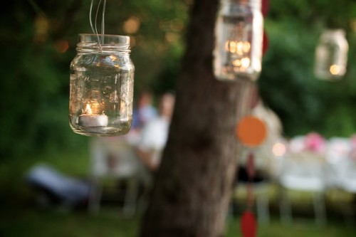 Mason Jar Tealights