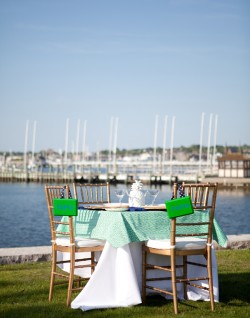 Newport RI Blue and Green Rehearsal Dinner Couture Parties-09