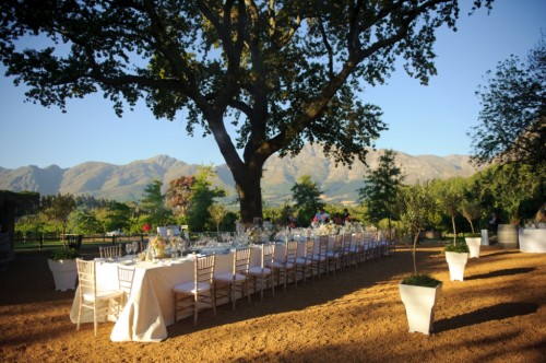 Outdoor Wedding Estate Table