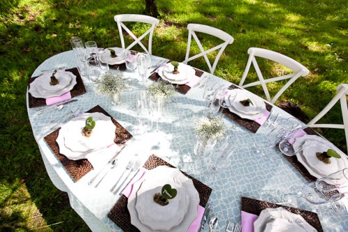 Oval Wedding Tabletop