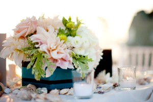 Pink Cluster Centerpieces