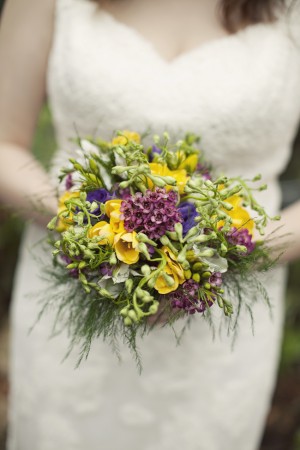 Purple-and-Yellow-Clutch-Bouquet