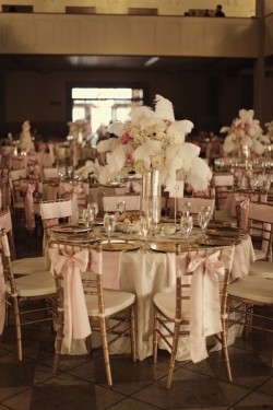 Romantic Pink Wedding Reception
