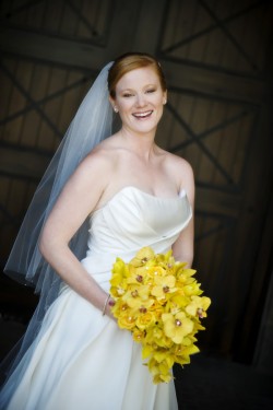 Bride-with-Yellow-Bouquet