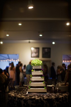 Brown-and-Green-Wedding-Cake