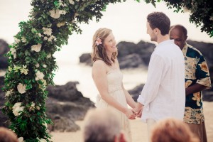 Destination Wedding Beach Ceremony