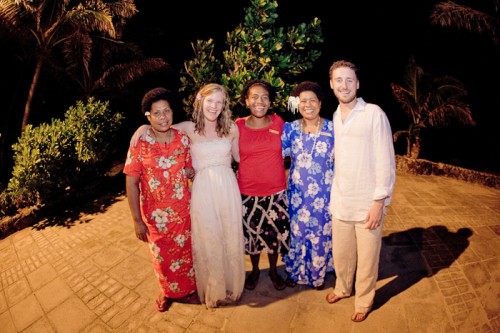 Fiji Castaway Island Wedding Reception