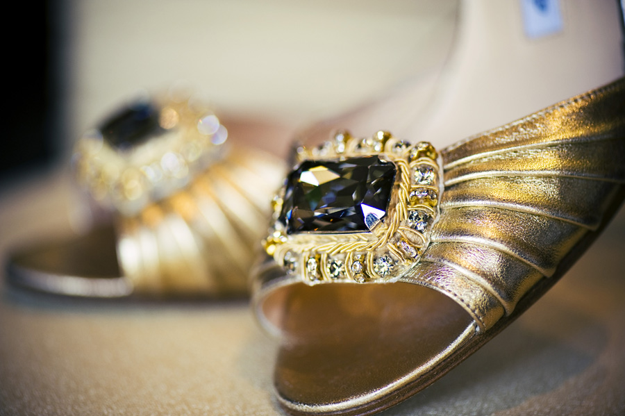 Gold-Bridal-Shoes
