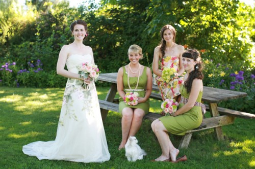 Green-Bridesmaids-Dresses