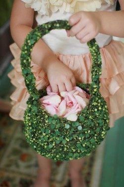 Moss-Covered-Flower-Girl-Basket