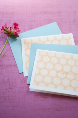 Peach-and-Blue-Stationery