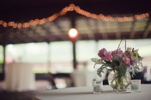 Pink-Centerpiece-Barn-Wedding