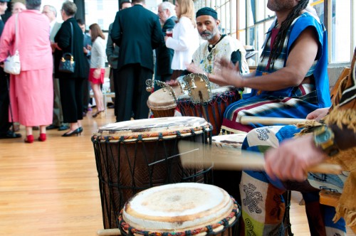 african drummers chicago wedding reception