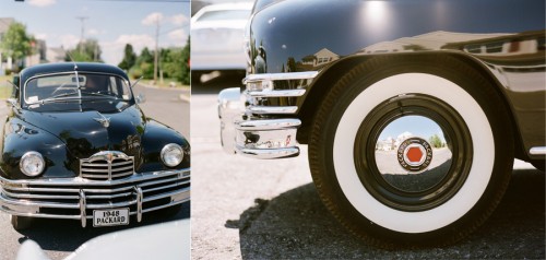 vintage cars wedding transportation