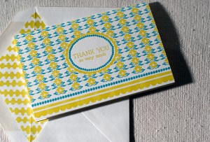 smock thank you cards