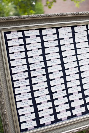 Picture-Frame-Escort-Card-Display