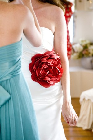 Turquoise-and-Red-Gowns