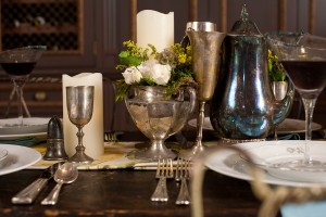 Vintage-Silver-Containers-Centerpiece