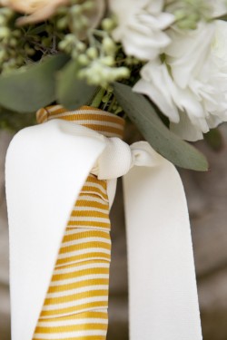 Yellow-and-White-Striped-Ribbon-Bouquet