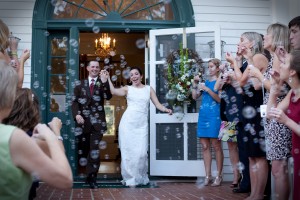 Bubble-Wedding-Exit