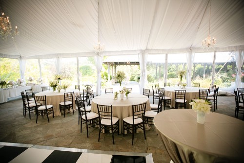 White-and-Brown-Tent-Reception