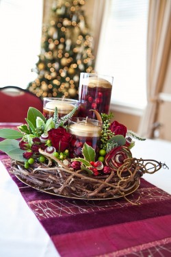 Holiday-Cranberry-Holly-Wreath-Centerpiece-9