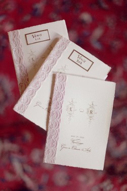 Rose-Paper-and-Vintage-Lace-Wedding-Program