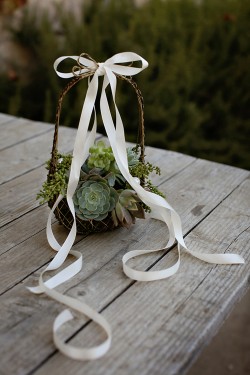 Succulent-Flower-Basket