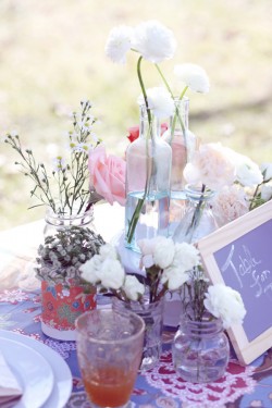 Vases-and-Bottles-Centerpiece