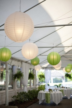 white-and-green-paper-lanterns