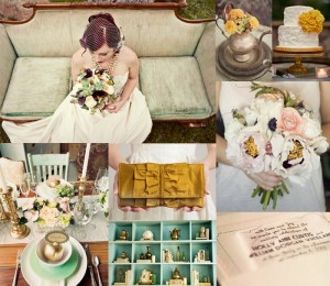 Rustic-Teal-Rose-Marigold-Wedding-Inspiration-Board