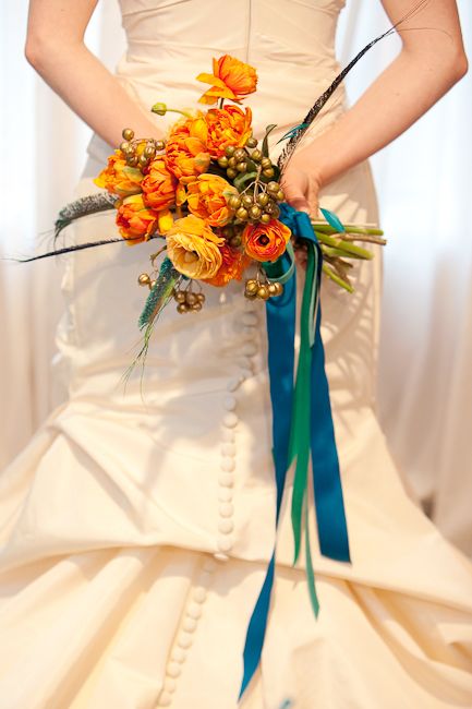 Bouquet-with-Hanging-Ribbons