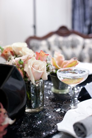 Peach-Champagne-Black-Modern-Wedding