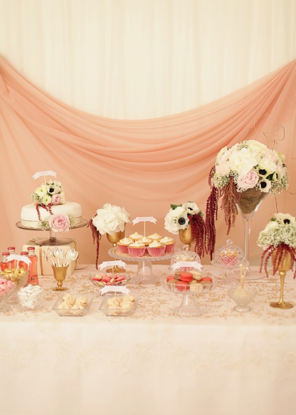 Pink-Wedding-Dessert-Table
