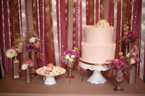 Purple-Gold-Wedding-Dessert-Table