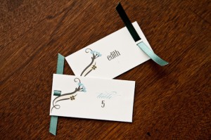 Ribbon-Threaded-Escort-Cards