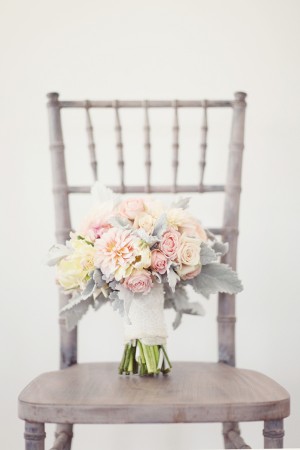 Silver-Dusty-Miller-and-Pink-Peony-Bouquet