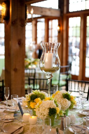 Fluted-Glass-Candle-Centerpiece